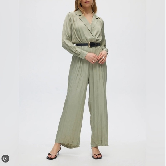Joie Satin Jumpsuit - Picture 4 of 4